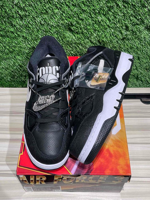 Nike Air Force 3 Low SP Nigo Black White Sz 11.