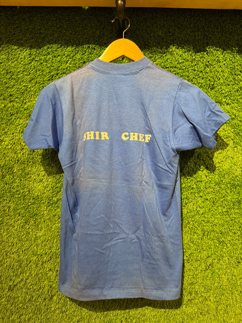 Vtg True 80s Blue 50/50 Thin Las Bondiga Tee Sz S