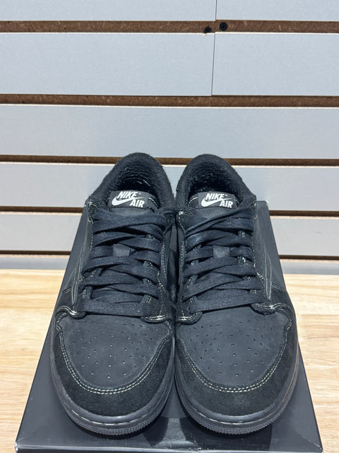 Jordan 1 Retro Low OG SP Travis Scott Black Phantom Sz 9