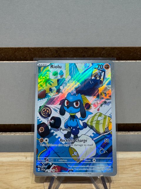 Riolu - 215/198 - Pokemon SV01: Scarlet & Violet Base Set (SVI)