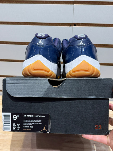 Jordan 11 Retro Low Midnight Navy Sz 9.5
