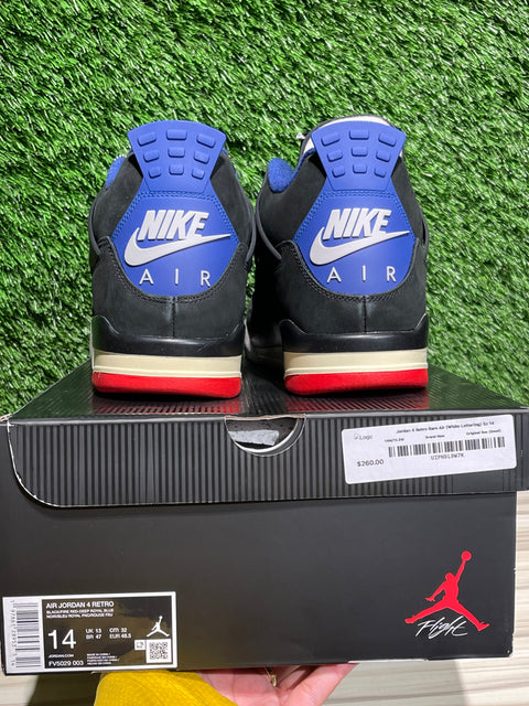 Jordan 4 Retro Rare Air (White Lettering) Sz 14
