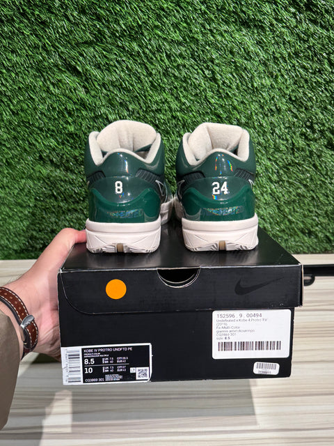 Nike Kobe 4 Protro Undefeated Milwaukee Bucks Sz 8.5