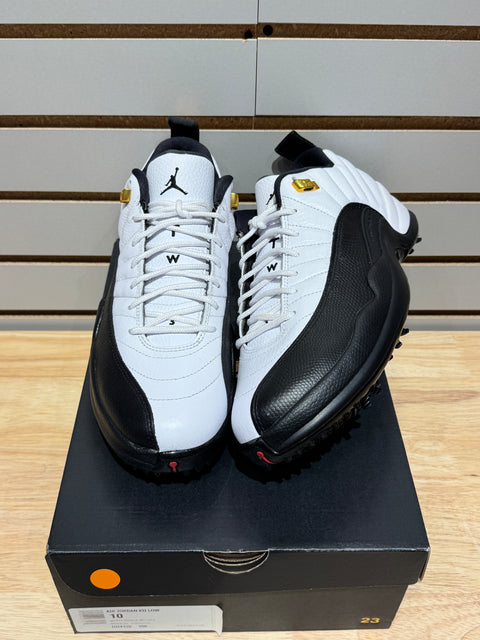 Jordan 12 Retro Low Golf Taxi Sz 10