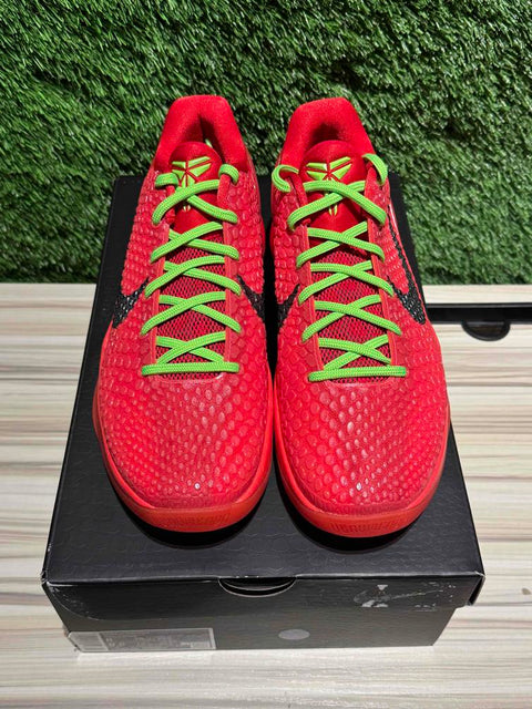 Nike Kobe 6 Protro Reverse Grinch Sz 8