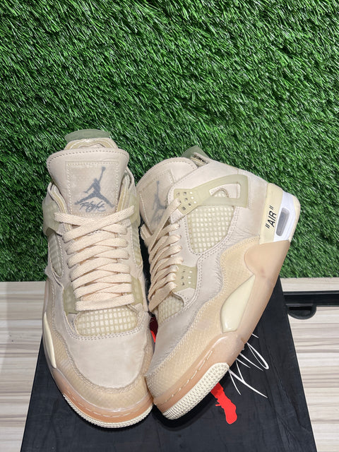 Jordan 4 Retro Off-White Sail (Women's) Sz 7.5M