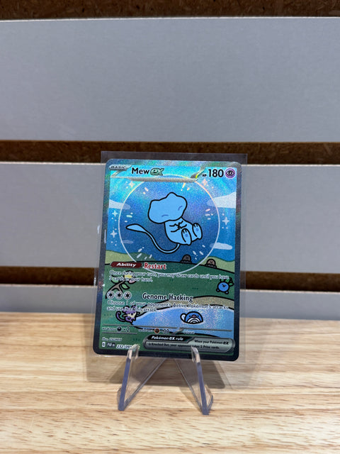 Mew ex 2023 Pokémon Scarlet & Violet Paldean Fates Special Illustration Rare 232/091