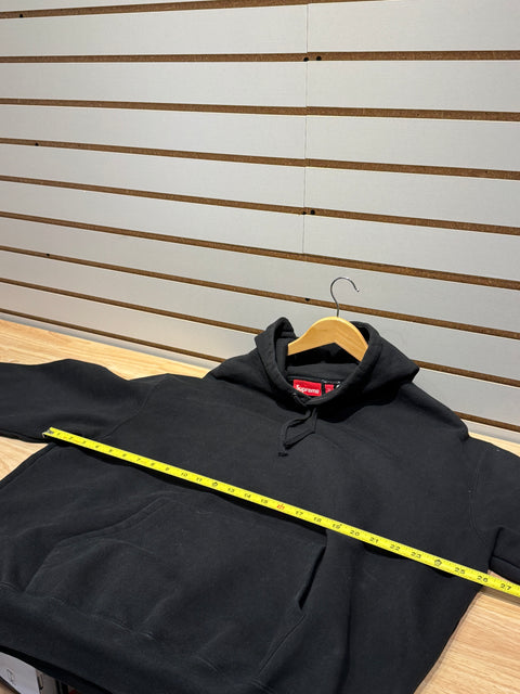 Supreme Satin Applique Hooded Sweatshirt (FW24) Sz L