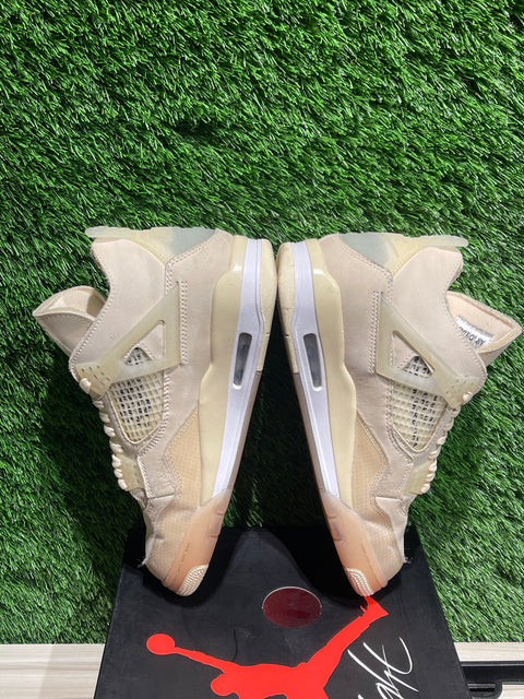 Jordan 4 Retro Off-White Sail (Women's) Sz 7.5M