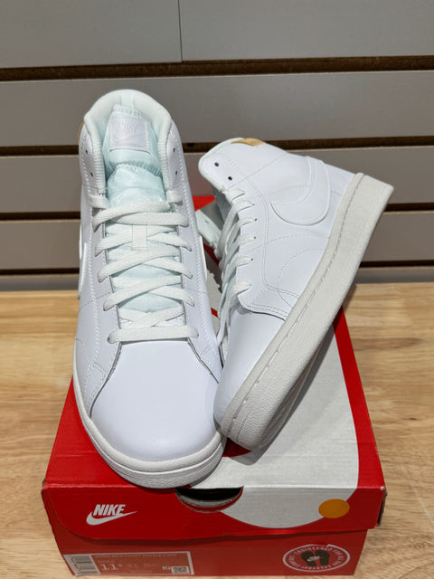 Nike Court Royale 2 Mid Triple White (Women's) Sz 10M