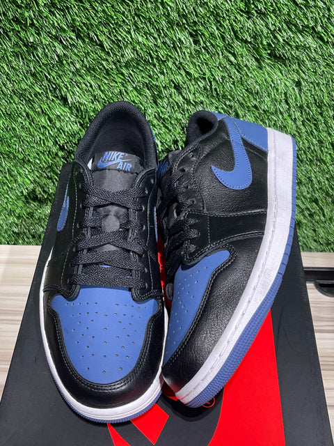 Jordan 1 Retro Low OG Mystic Navy Sz 10.5M