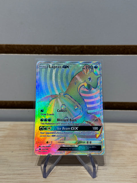 Lapras GX (Secret) - Pokemon SM Base Set (SM01)