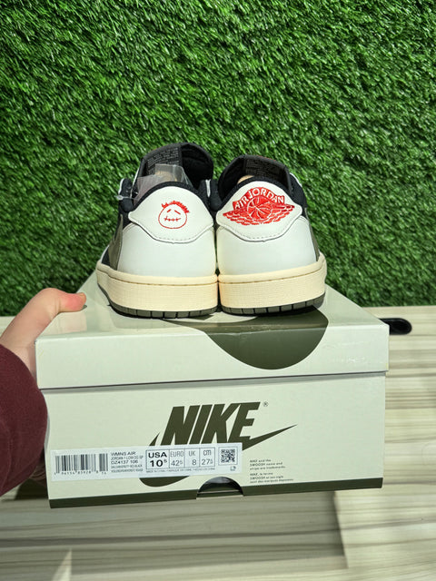 Jordan 1 Retro Low OG SP Travis Scott Olive (Women's) Sz 9M