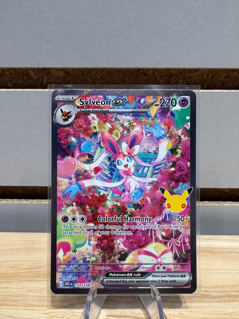 Sylveon ex - 153/128 - Pokemon ME: 30th Celebration (30C)