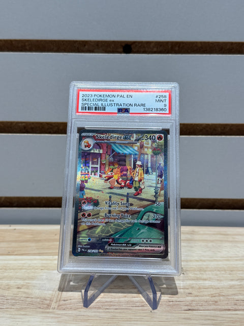 Pokémon Skeledirge ex - 258/193 - SV02: Paldea Evolved (PAL) PSA 9