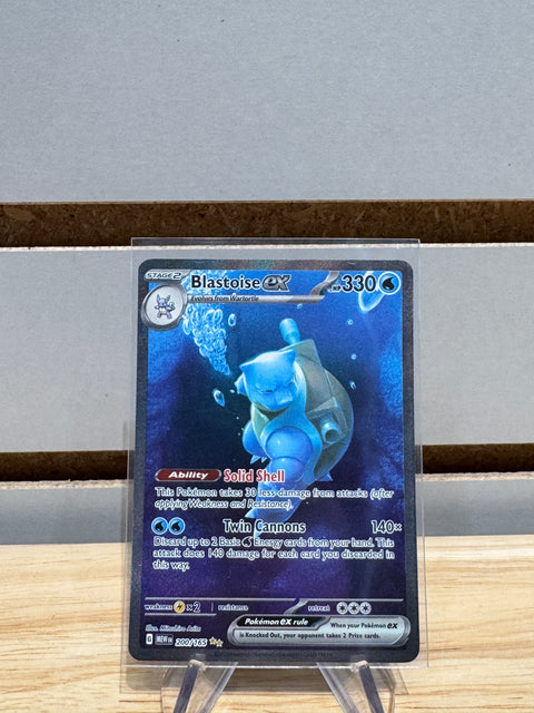 Blastoise ex - 200/165 - Pokemon SV: Scarlet & Violet 151 (MEW)
