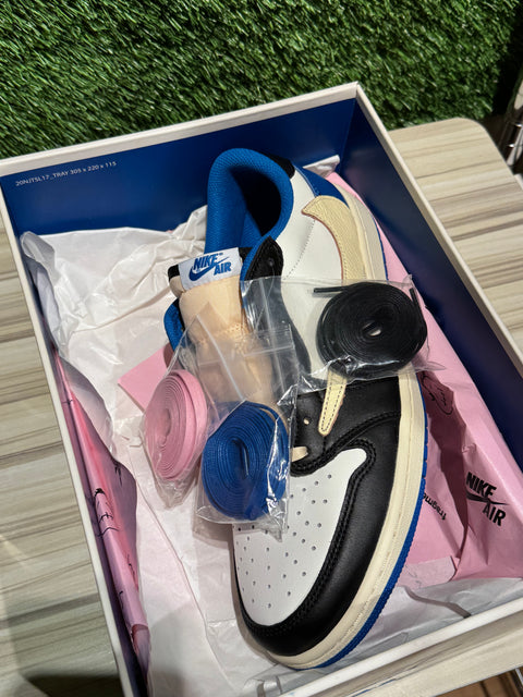 Jordan 1 Retro Low OG SP Fragment x Travis Scott Sz 10.5M
