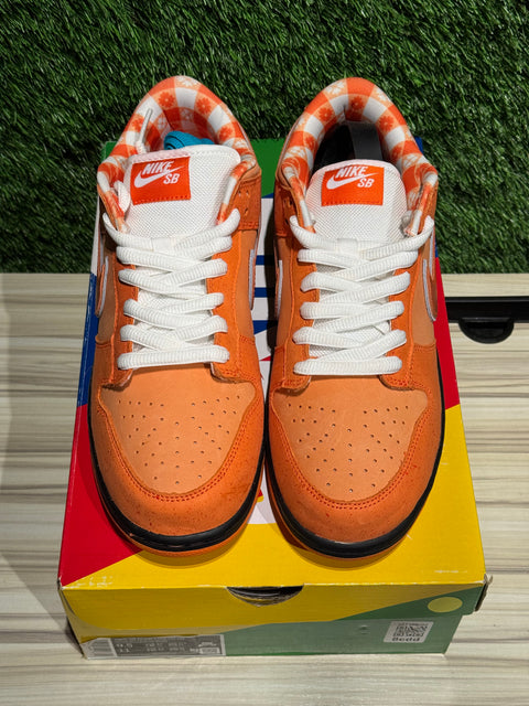 Nike SB Dunk Low Concepts Orange Lobster Sz 9.5M