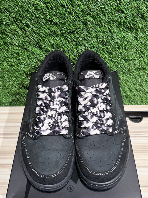 Jordan 1 Retro Low OG SP Travis Scott Black Phantom Sz 11.5