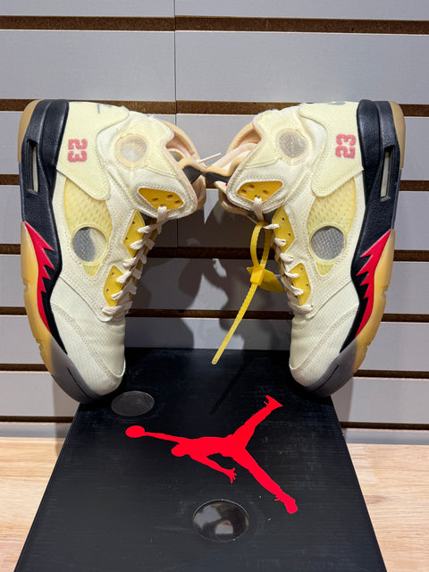 Jordan 5 Retro Off-White Sail Sz 9.5