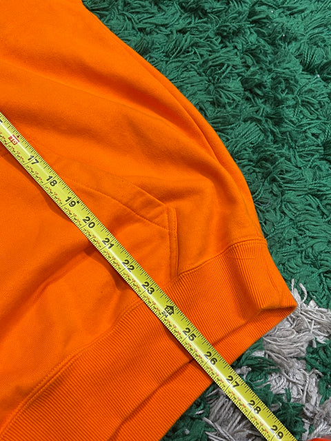 Billionaire Boys Club Hoodie Orange Solar System Astronaut Embroidered Graphic