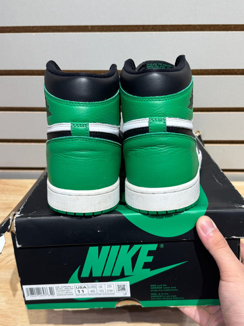 Jordan 1 Retro High OG Lucky Green Sz 11