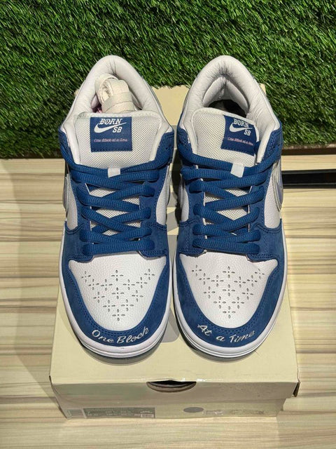 Nike SB Dunk Low Born X Raised One Block At A Time Sz 7M