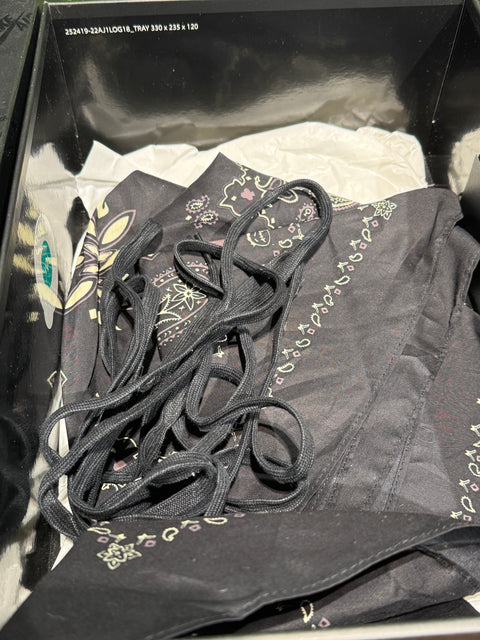 Jordan 1 Retro Low OG SP Travis Scott Black Phantom Sz 11