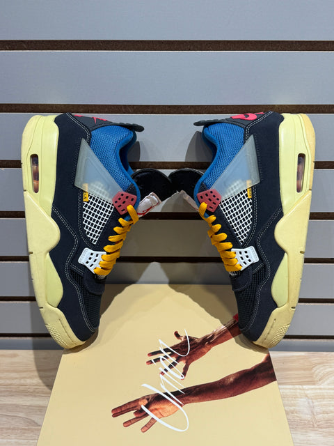 Jordan 4 Retro Union Off Noir Sz 9.5