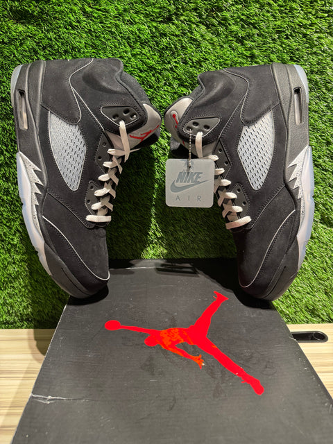 Jordan 5 Retro OG Black Metallic Reimagined Sz 14M