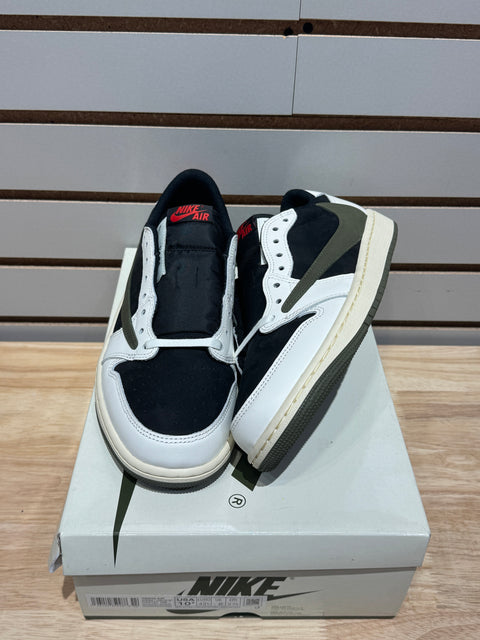Jordan 1 Retro Low OG SP Travis Scott Olive (Women's) Sz 9M