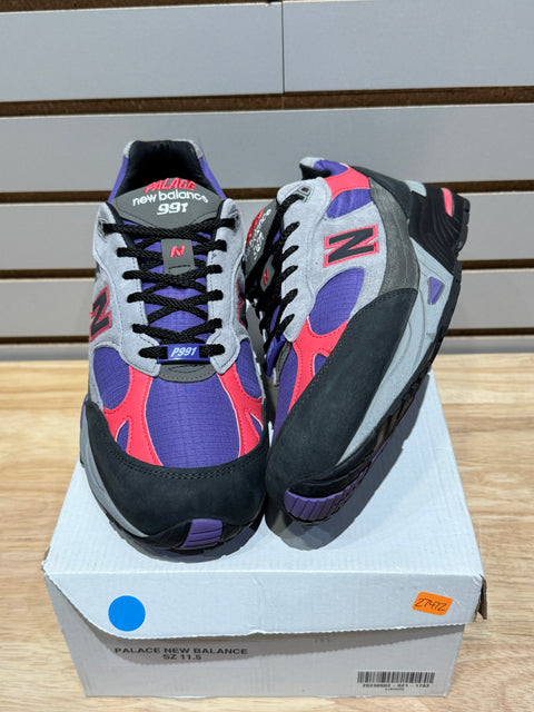 New Balance 991 MiUK Palace Purple Sz 11.5M
