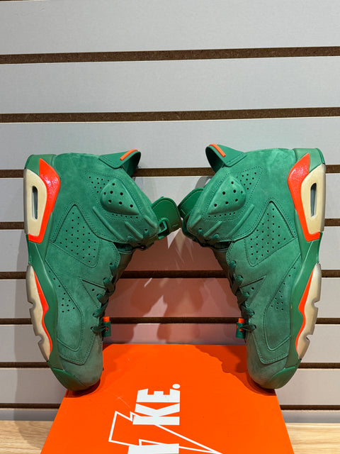 Jordan 6 Retro Gatorade Green Sz 11.5