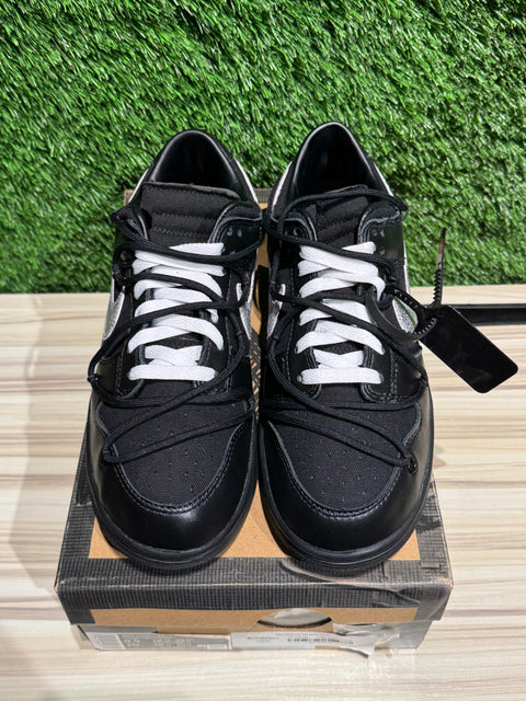 Nike Dunk Low Off-White Lot 50 Sz 8.5M