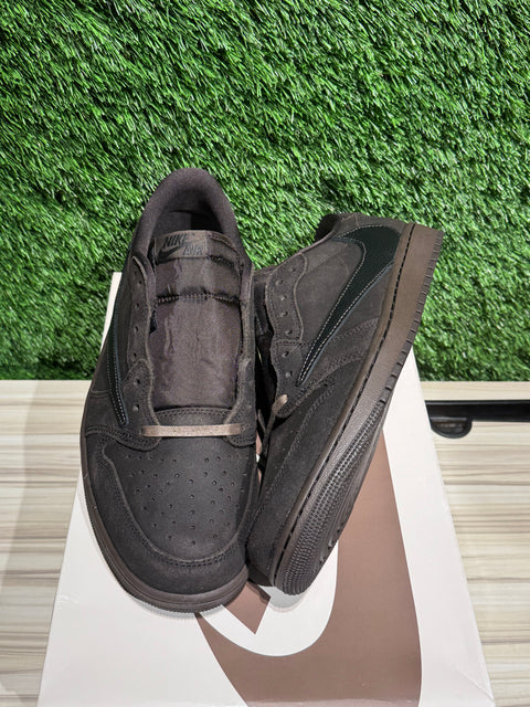 Jordan 1 Retro Low OG SP Travis Scott Velvet Brown Sz 11.5