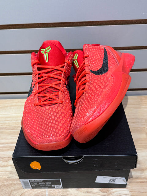 Nike Kobe 6 Protro Reverse Grinch Sz 10.5M