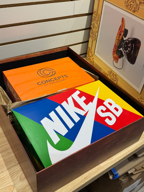 Nike SB Dunk Low Concepts Orange Lobster (Special Box) Sz 13