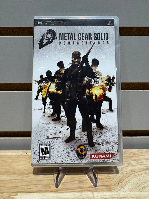 Metal Gear Solid: Portable Ops (Sony PSP) Complete