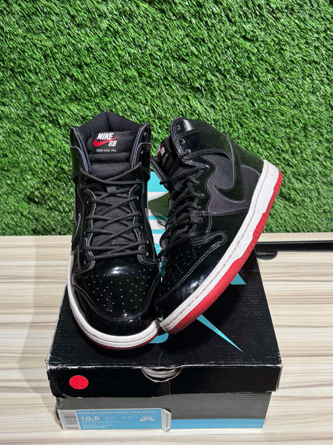 Nike SB Dunk High Bred Sz 10.5M