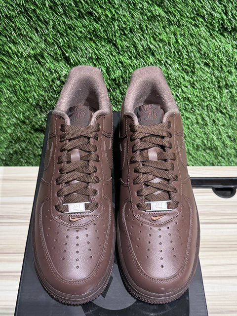 Nike Air Force 1 Low Supreme Baroque Brown Sz 7.5