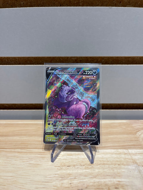 Pokémon Galarian Slowking V (Alternate Full Art) Chilling Reign 179/198