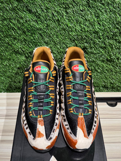 Nike Air Max 95 atmos Animal Pack 2.0 (All Black Box) (2018) Sz 9