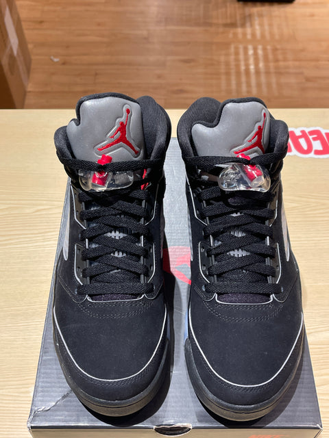 Jordan 5 Retro OG Black Metallic Reimagined Sz 8M