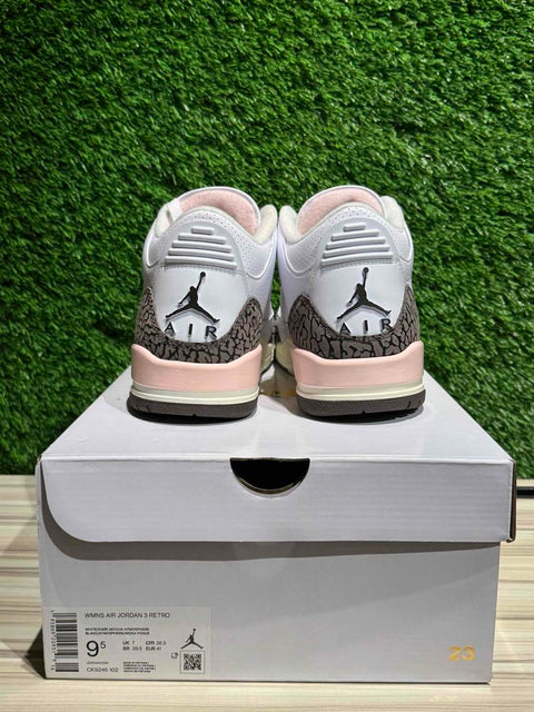 Jordan 3 Retro Neapolitan Dark Mocha (Women's) Sz 9.5W/8M