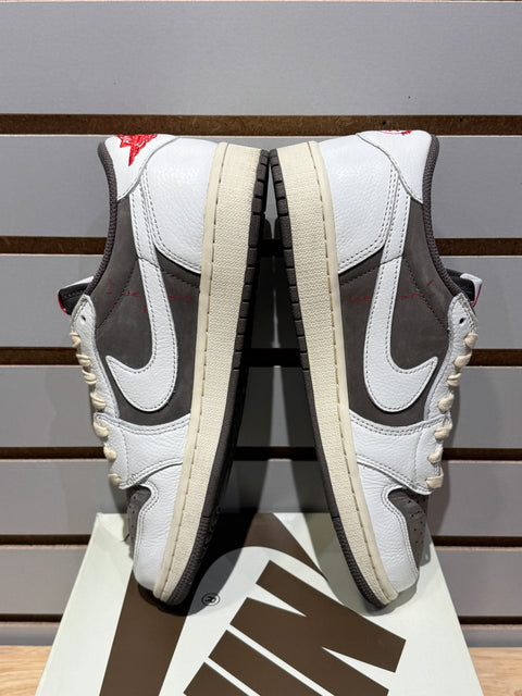 Jordan 1 Retro Low OG SP Travis Scott Reverse Mocha Sz 9