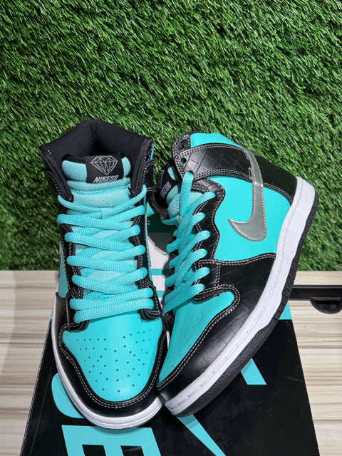 Nike SB Dunk High Diamond Supply Co. Sz 8M