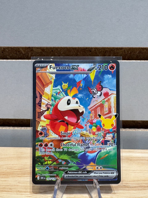 Fuecoco ex - 147/128 - Pokemon ME: 30th Celebration (30C)
