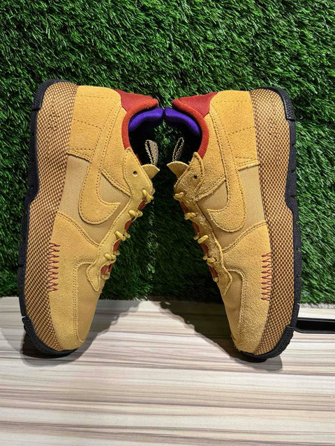 Nike Air Force 1 Wild Low Wheat Gold (Women's) Sz 6.5M