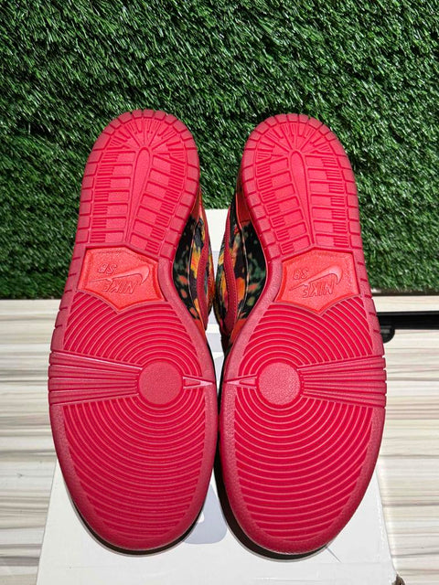 Nike SB Dunk Low The Wizard of Oz Poppy Field Sz 14M