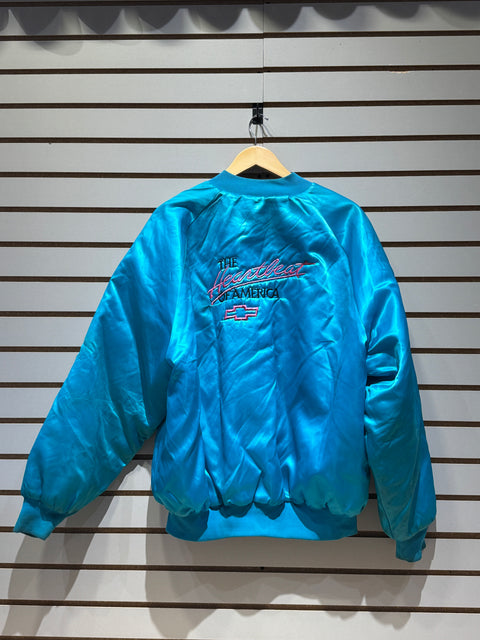 Westark Made in USA Heartbeat of America Chevy USA Satin Jacket Sz XXL